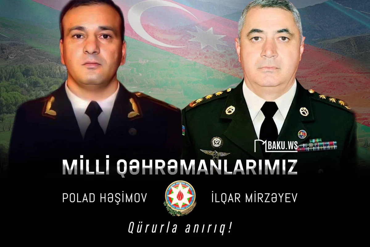 Polad Həşimov və İlqar Mirzəyevin şəhid olmasından iki il ötür