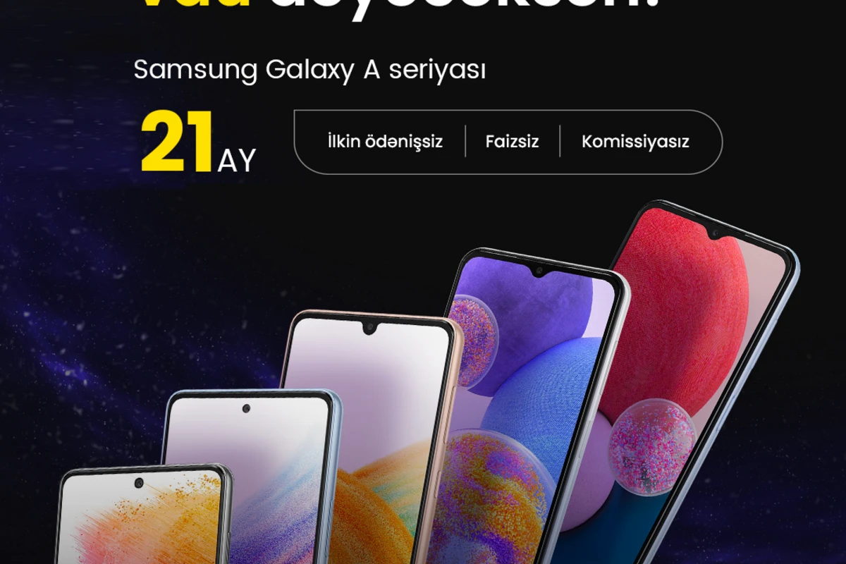 Samsung telefonu al, 21 aya ödə - FOTO