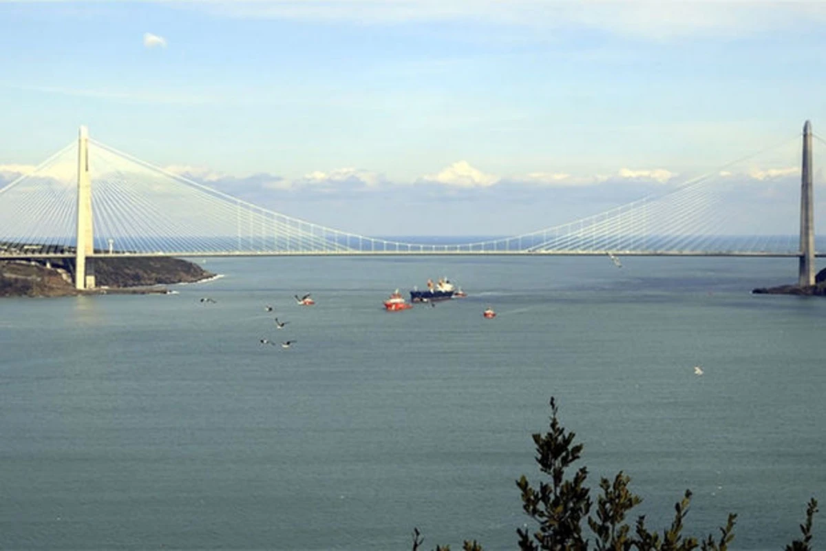 İstanbul boğazında hərəkət dayandırıldı - FOTO/VİDEO