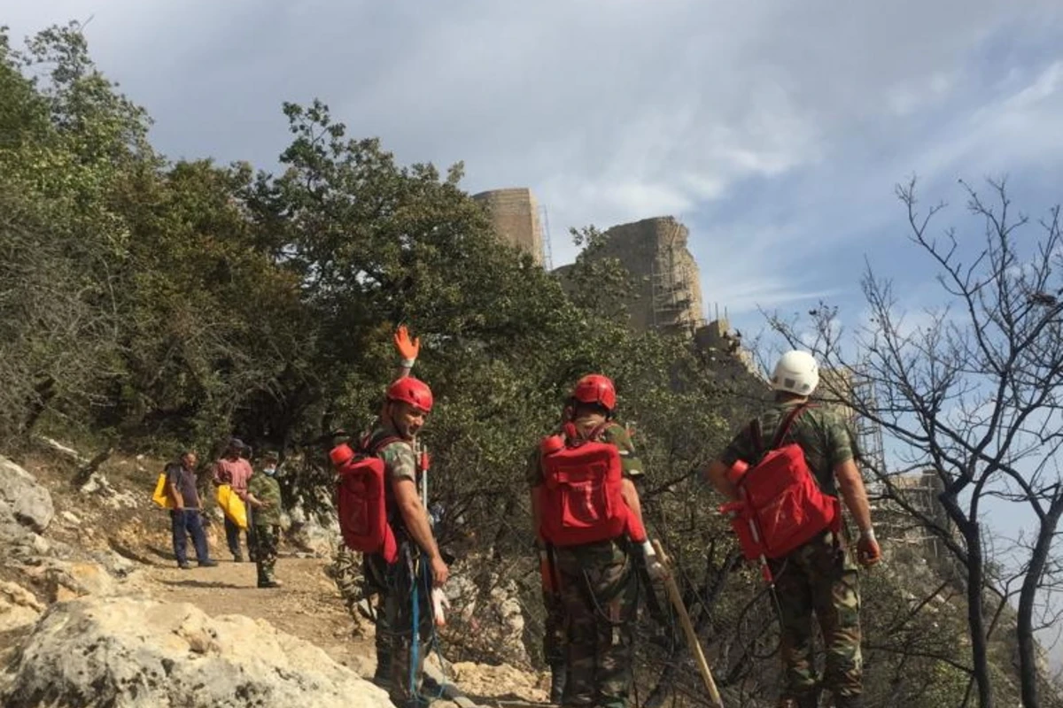 “Qalaaltı” yaxınlığındakı meşə yanğınları söndürülüb - FOTO