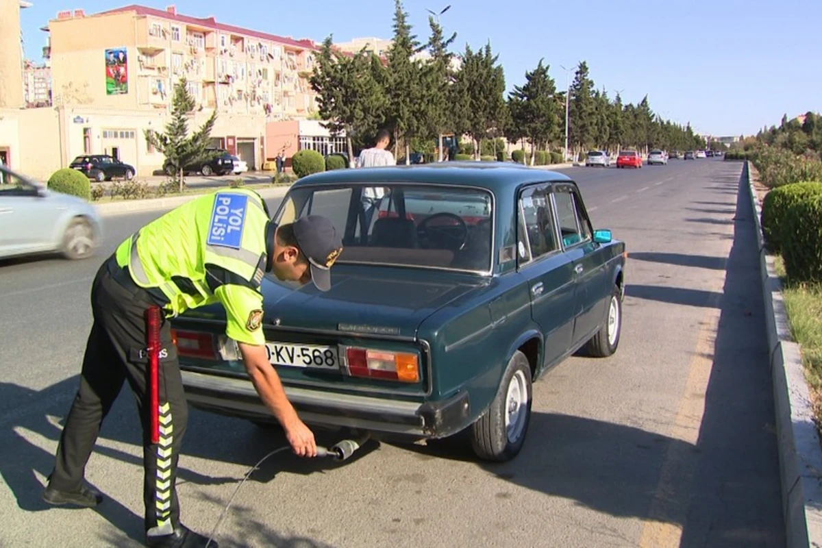 Sumqayıtda 78 sürücü barəsində protokol tərtib edilib