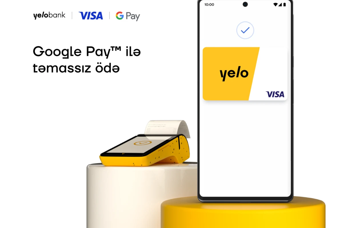 Google Pay™ Yelo Bank-da!