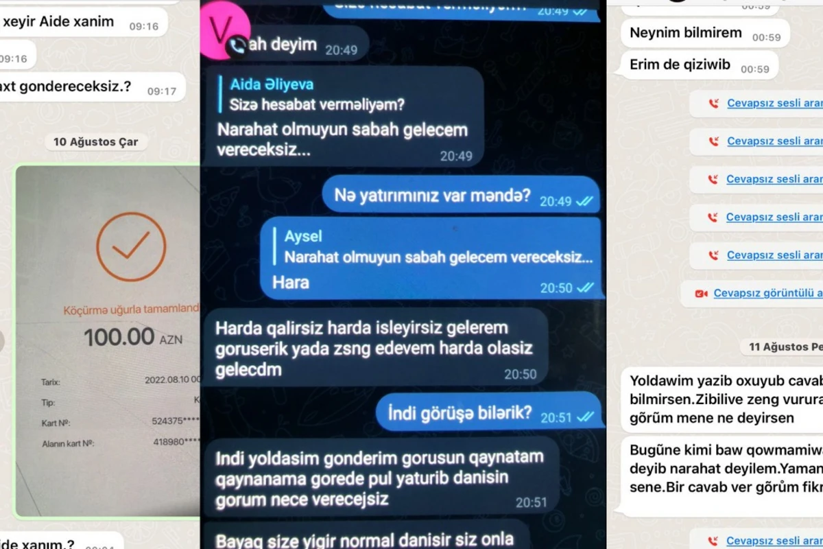 “Whatsapp”da minlərlə insanı aldadıb pullarını ələ keçirən şəxslər saxlanıldı - FOTO/VİDEO