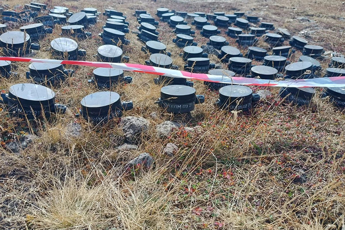 Erməni təxribatı zamanı Laçın istiqamətində basdırılan növbəti minalar zərərsizləşdirilib