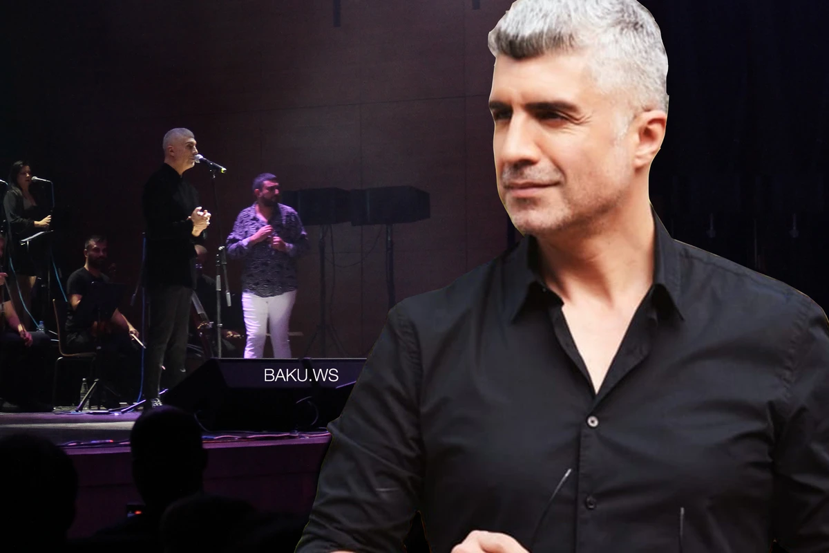 Özcan Deniz Bakı konsertində Firuzədən danışdı: Onu tapsam, çoxlu öpəcəm - FOTO