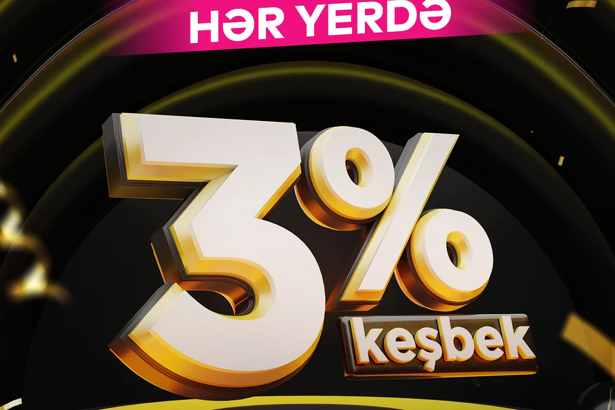 Bolkart debet kartlarının şərtləri yeniləndi: HƏR YERDƏ 3% KEŞBEK!