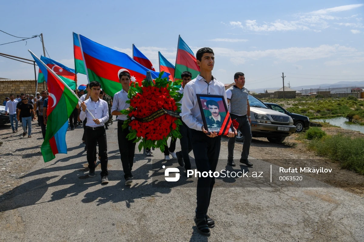 Daşaltı şəhidi 31 ildən sonra Giləzi Şəhidlər xiyabanında dəfn olunub - YENİLƏNİB - FOTO/VİDEO