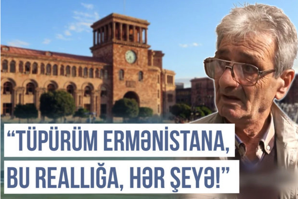 Erməni ziyalısı: “Tüpürüm Ermənistana, bu reallığa, hər şeyə!” - VİDEO