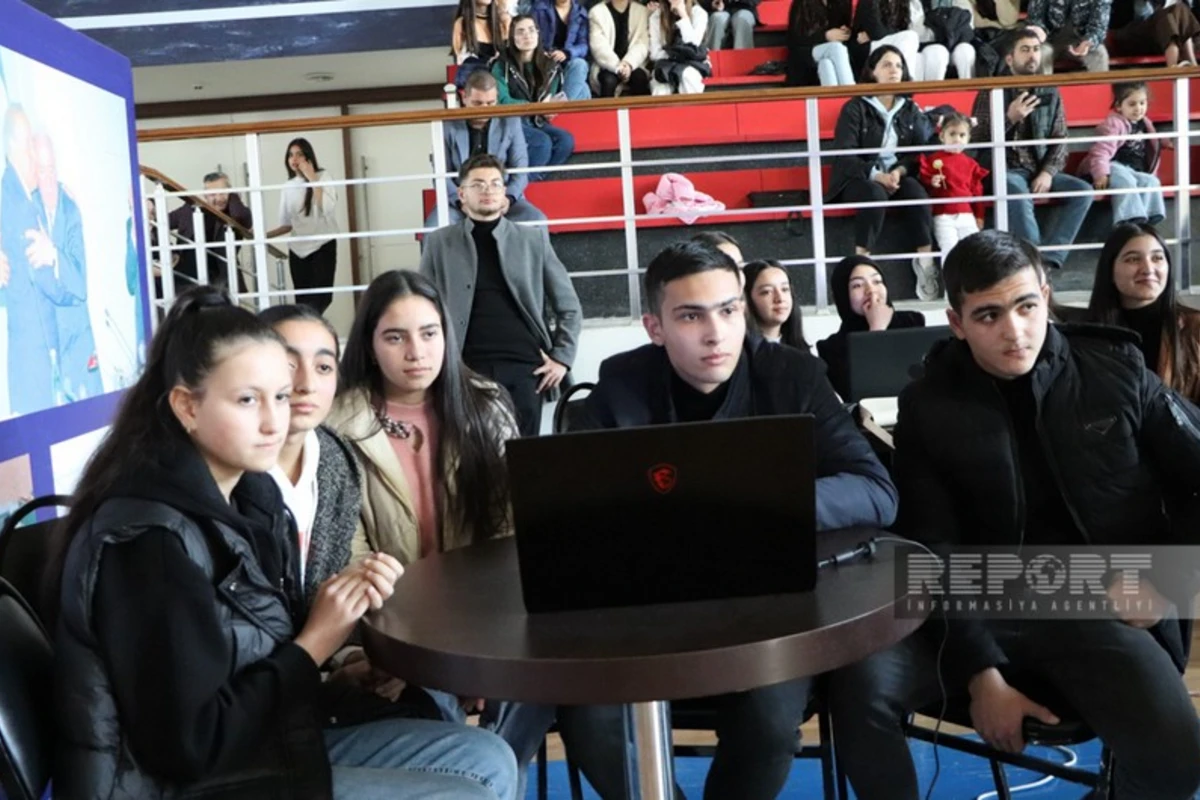 Gürcüstanda Heydər Əliyev 100 adlı bilik yarışması keçirilib - FOTO