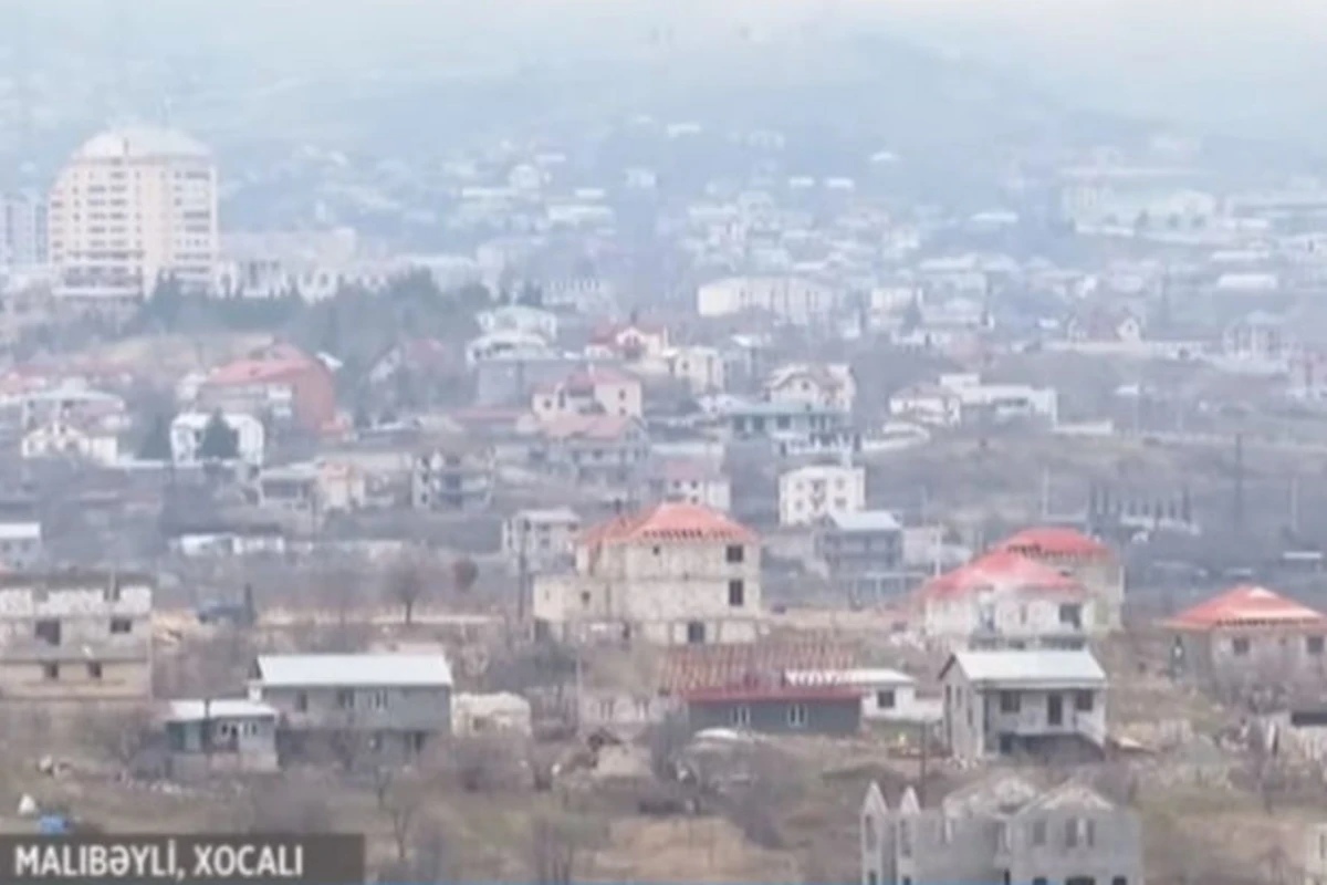 Xocalı sakinləri doğma yurdda: Evlərini öz əlləri ilə tikirlər - VİDEO