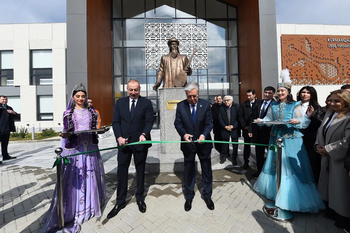 Füzulidə uşaq yaradıcılıq mərkəzinin açılışı olub - YENİLƏNİB - FOTO