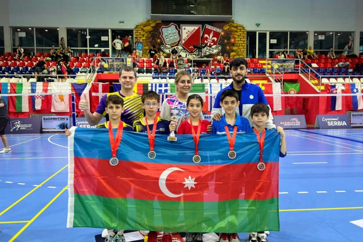 Azərbaycanın badmintonçuları Serbiyada beynəlxalq yarışda 4 medal qazanıb - FOTO