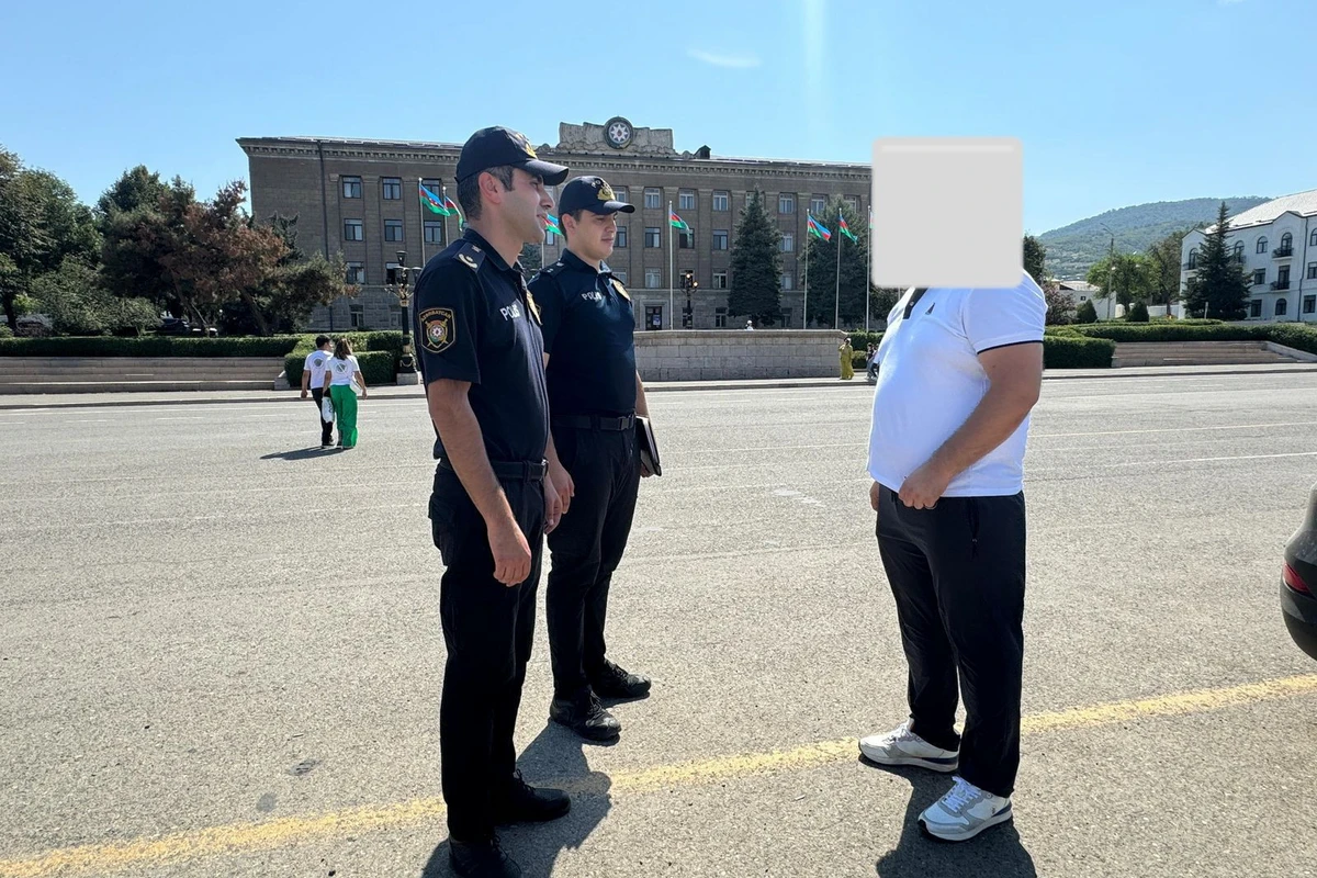 Polis işğaldan azad olunan bölgələrdə vətəndaşları CƏRİMƏLƏDİ - FOTO