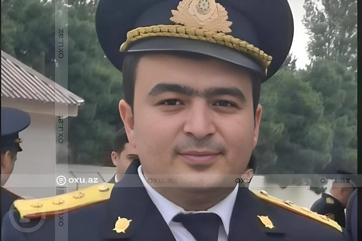 Azərbaycanda polis zabiti faciəli şəkildə öldü