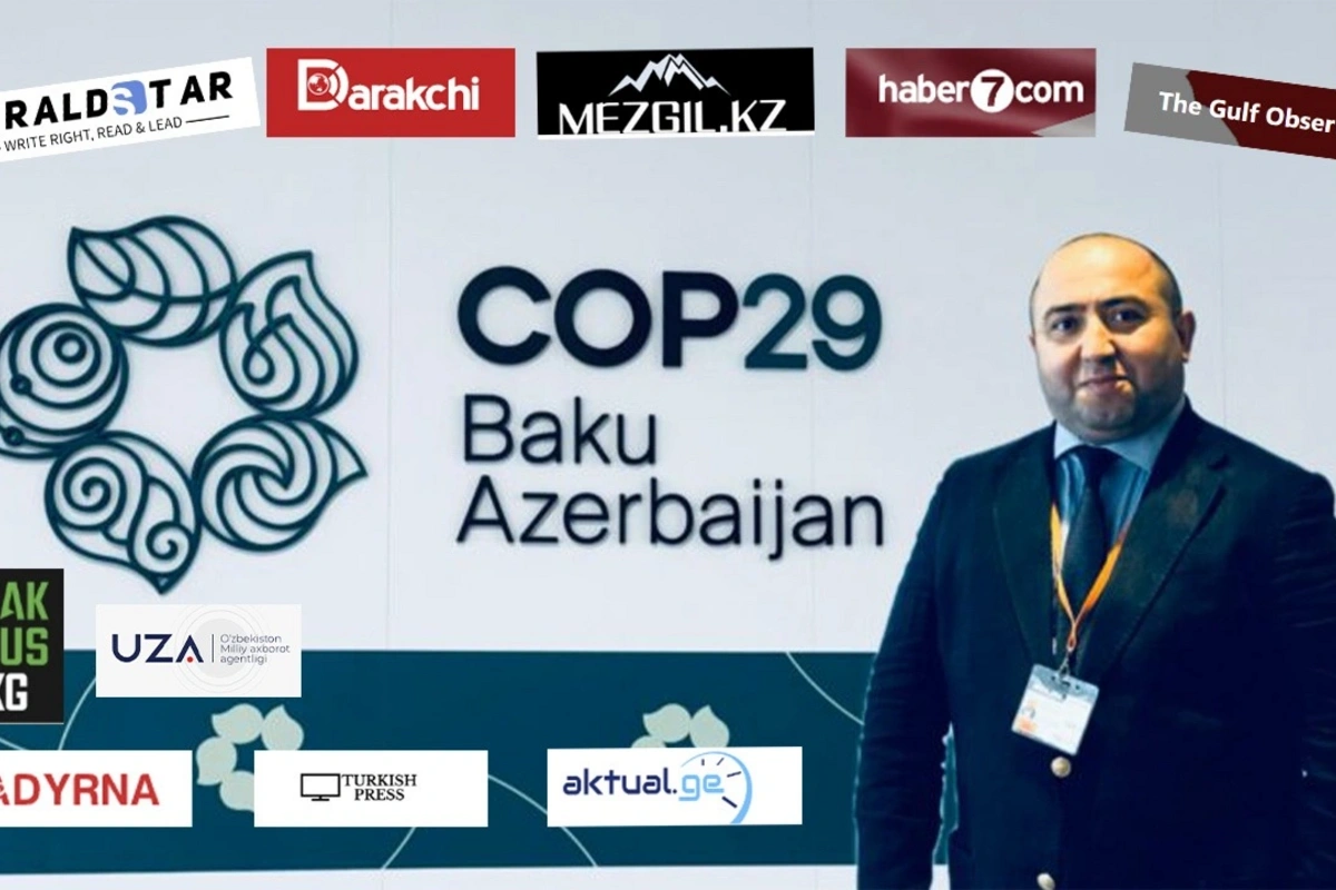 Aqil Ələsgər səkkiz ölkənin mediasına COP29 barədə danışdı