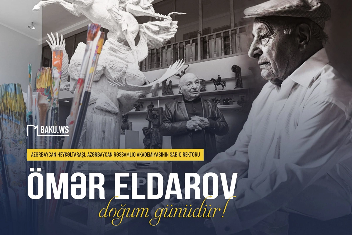 Məşhur heykəltəraş, Xalq rəssamı Ömər Eldarovun doğum günüdür