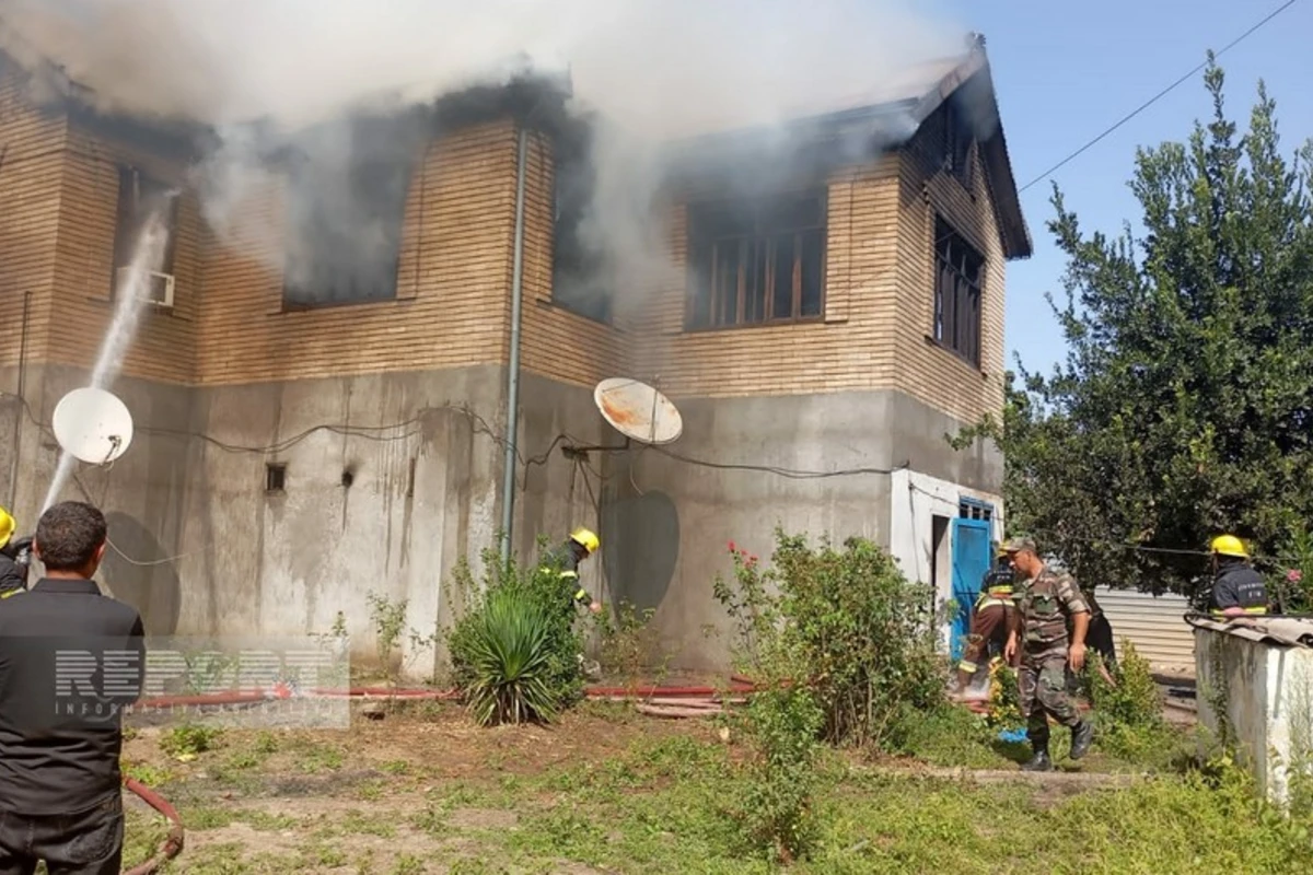 В Джалилабадском районе потушен пожар в жилом доме, спасен ребенок