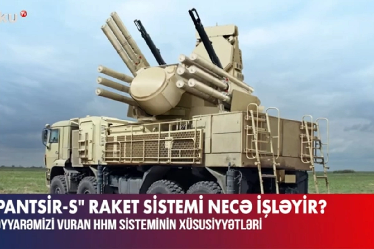 "Pantsir-S" raket sistemi necə işləyir?