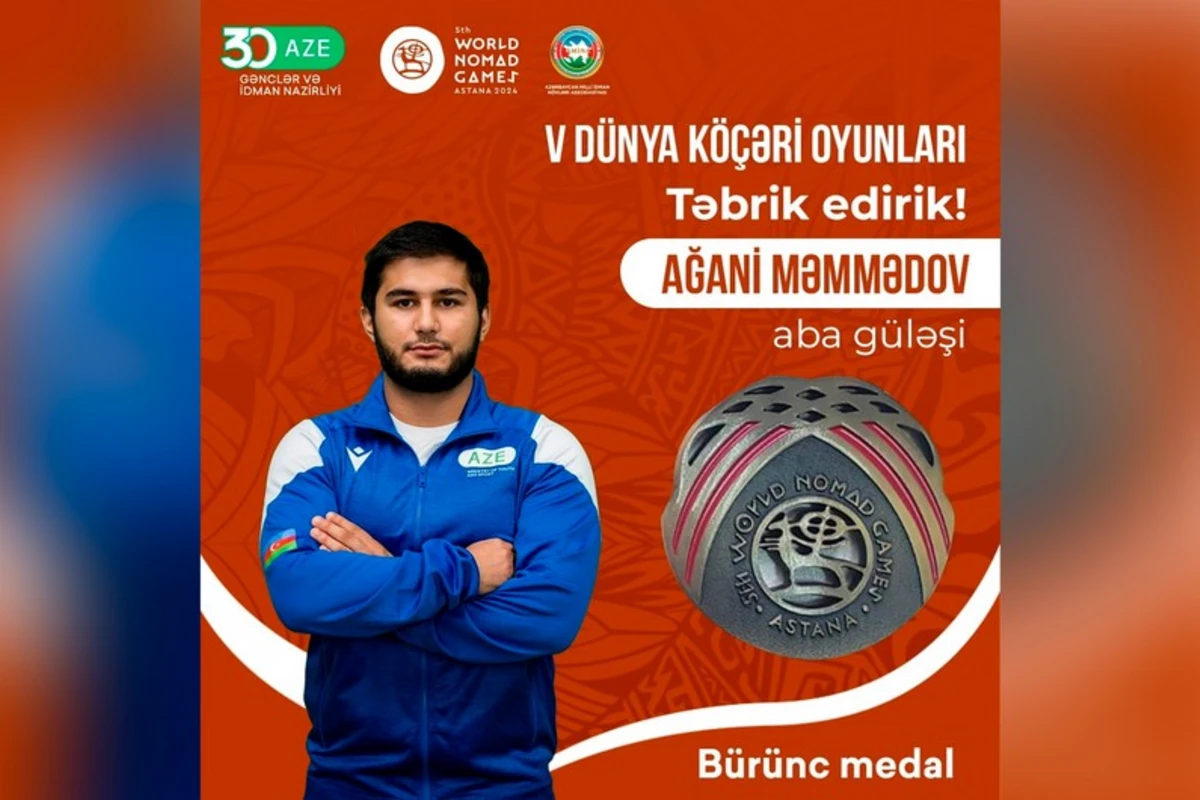 Azərbaycan Dünya Köçəri Oyunlarında daha bir bürünc medal qazanıb