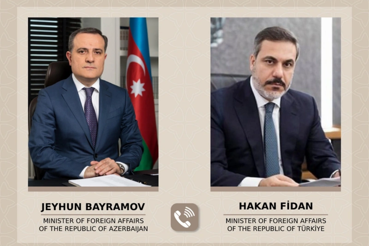 Ceyhun Bayramov Hakan Fidanla regional və beynəlxalq təhlükəsizliyi müzakirə etdi