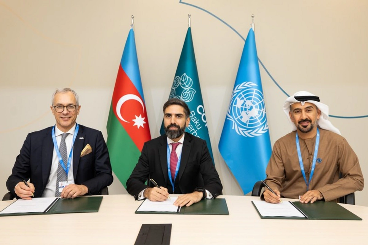 SOCAR, Masdar və ACWA Power şirkətləri arasında Anlaşma Memorandumu imzalanıb