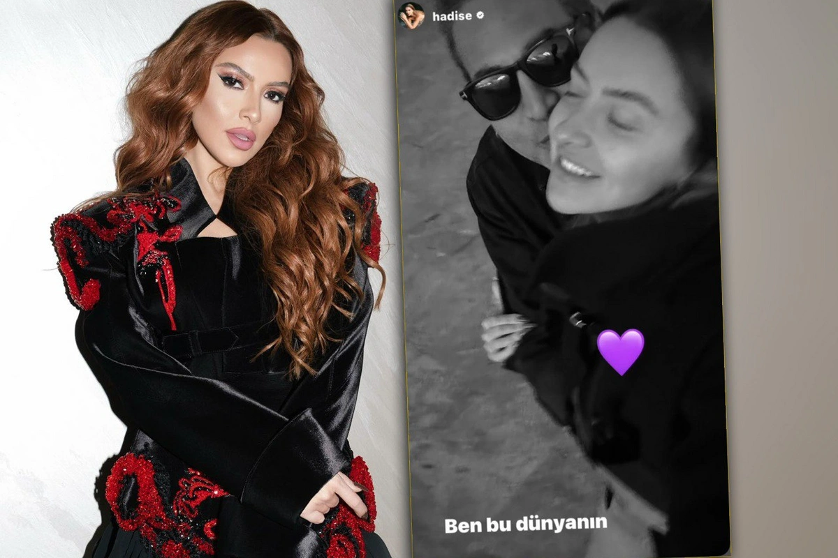 Hadise yeni sevgilisi ilə ilk dəfə görüntüsünü paylaşdı