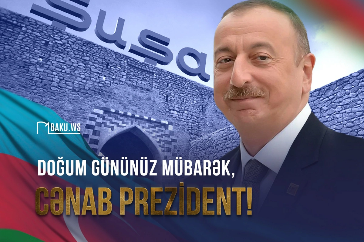 Bu gün Müzəffər Ali Baş Komandan, Prezident İlham Əliyevin doğum günüdür