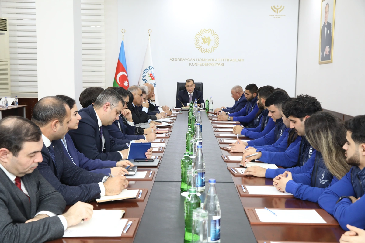 Azərbaycan Həmkarlar İttifaqları Konfederasiyasında könüllülərlə görüş olub