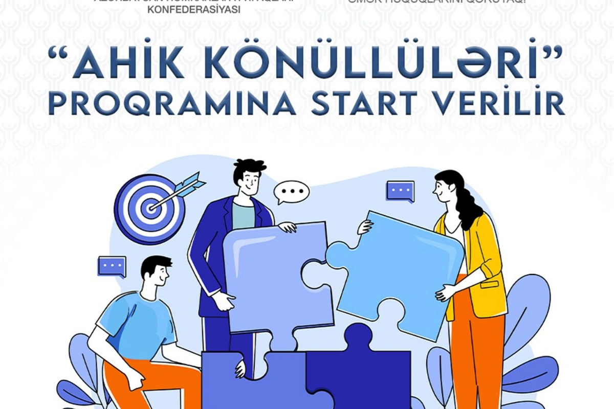 AHİK Könüllüləri proqramına start verilir