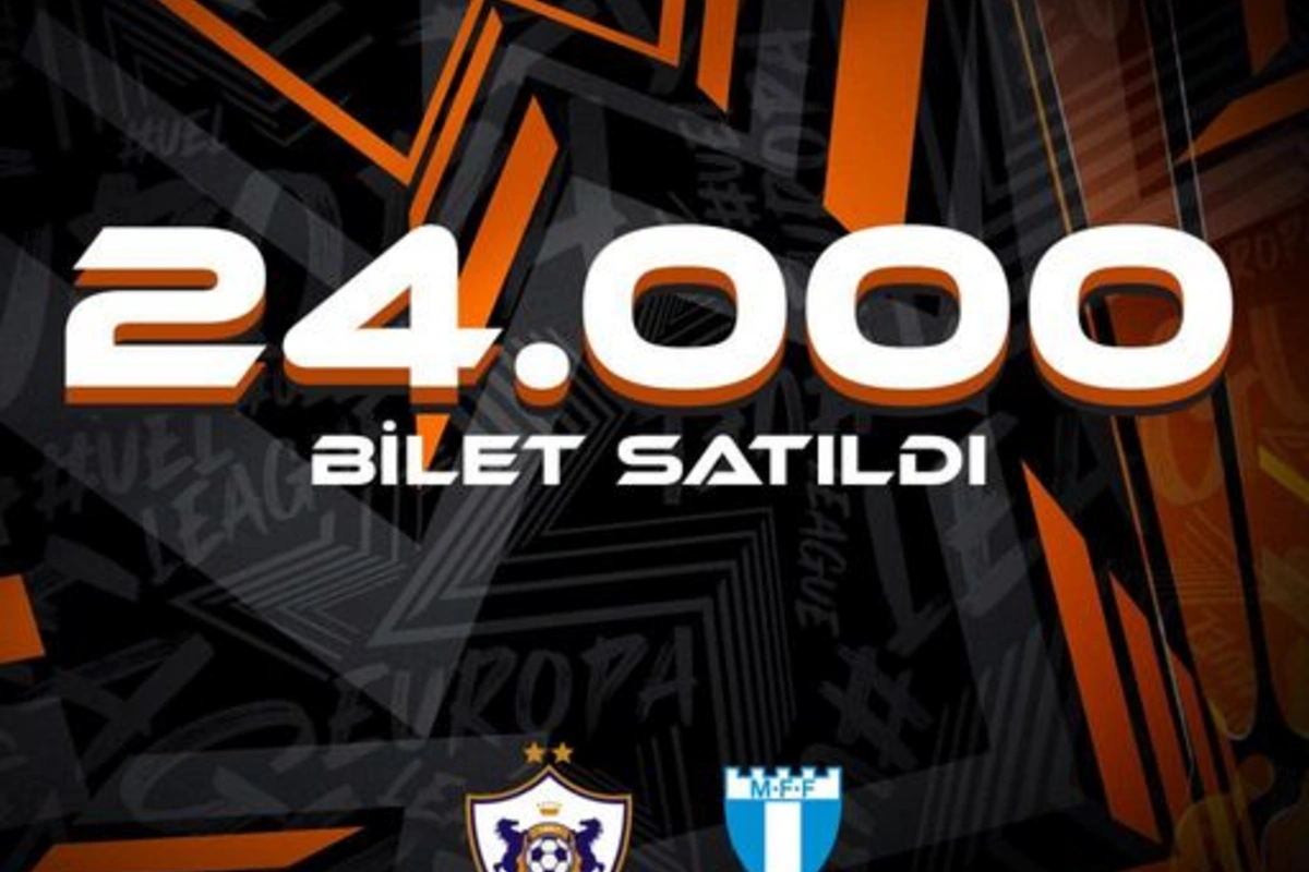 Qarabağın oyununa 24 min bilet satılıb