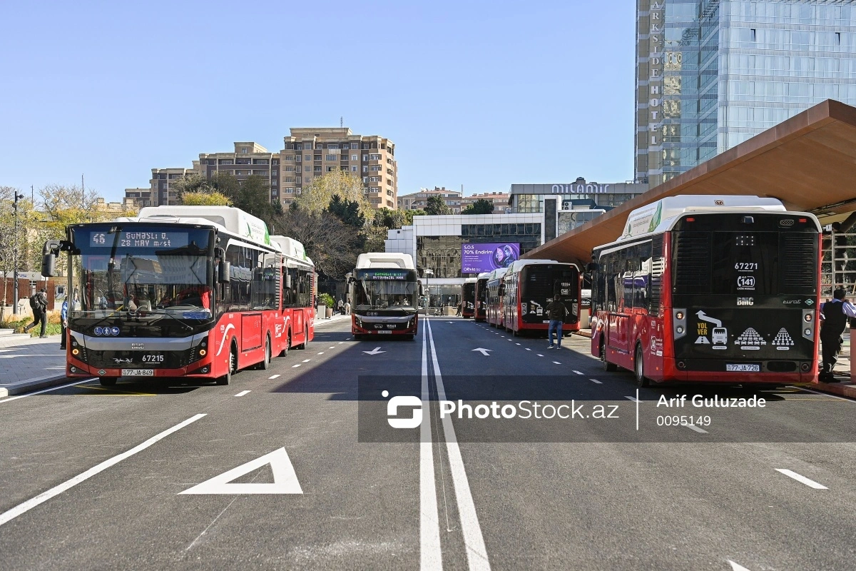 Bakıda bir sıra marşrut xətlərinin fəaliyyəti bərpa edilib