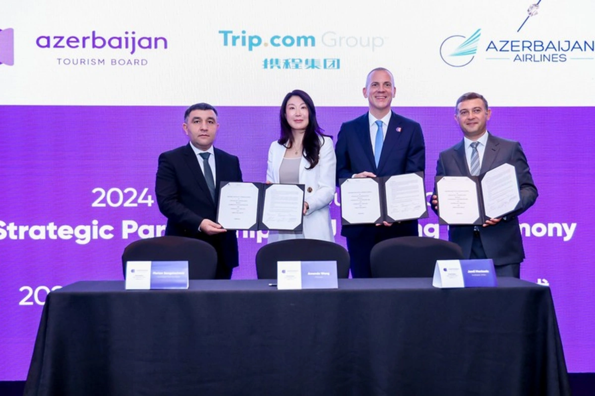 AZAL, Бюро по туризму и Trip.com Group подписали меморандум