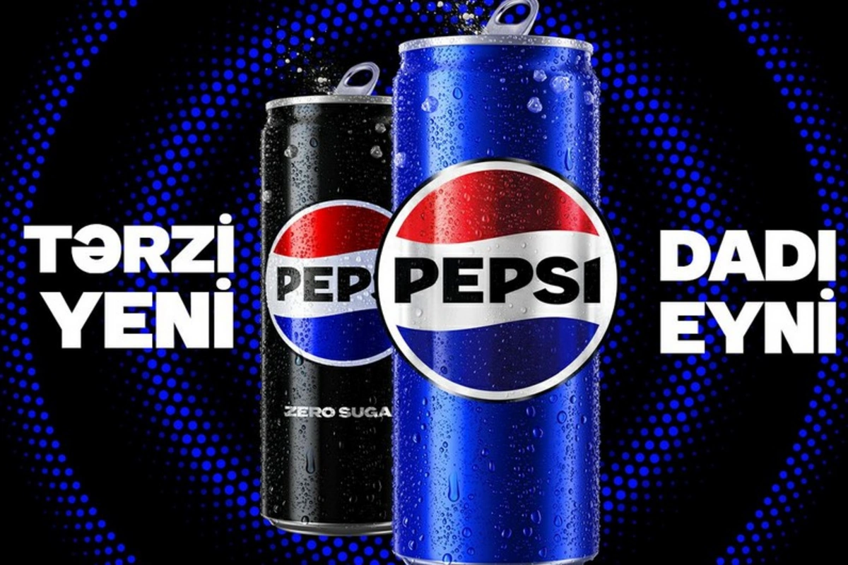 Pepsi 120 ölkədə vizual görkəmini dəyişərək 14 ildən sonra yeni görünüşünü təqdim edir - FOTO