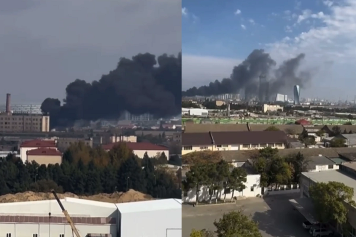 Bakıda baş verən yanğın söndürülüb