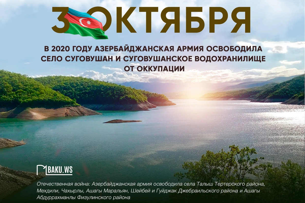 Минуло четыре года со дня освобождения Суговушана от армянской оккупации