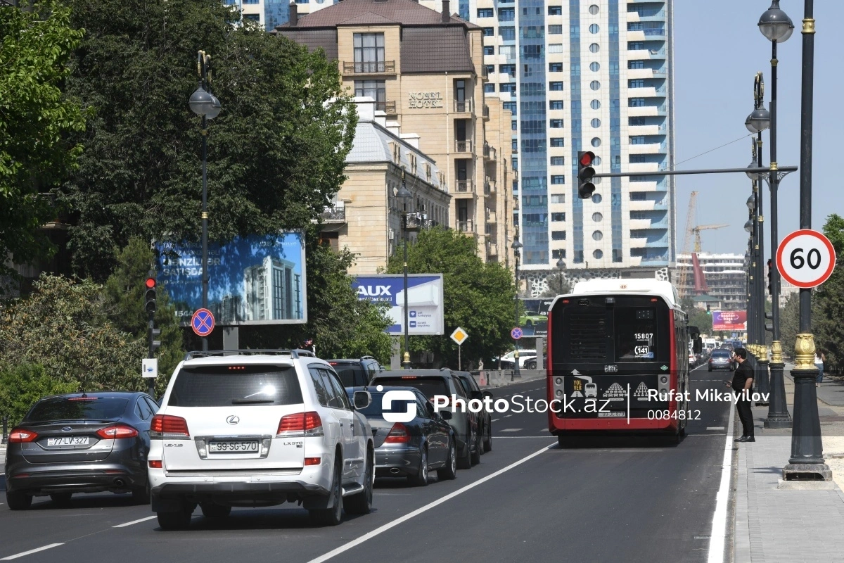 В Баку изменена схема движения пяти автобусных маршрутов