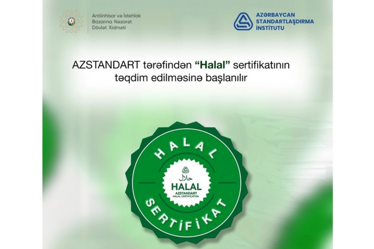 Azərbaycanda Halal sertifikatlarının təqdim edilməsinə başlanılır