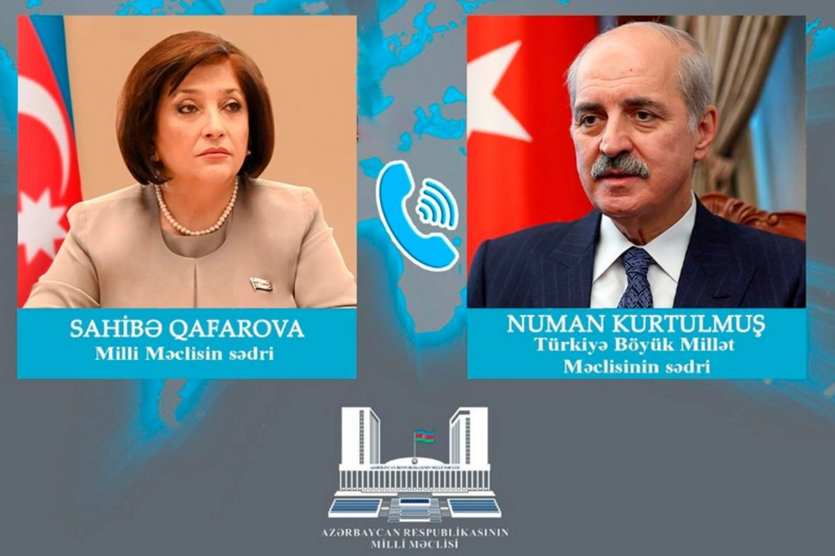 Numan Kurtulmuş Sahibə Qafarovaya başsağlığı verib