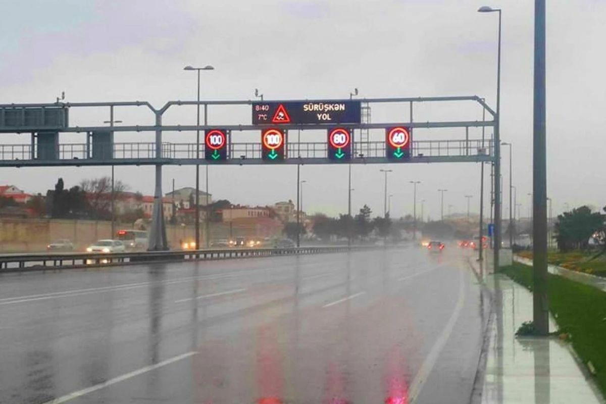 Zığ dairəsi - Hava Limanı yolunda sürət həddi endirildi