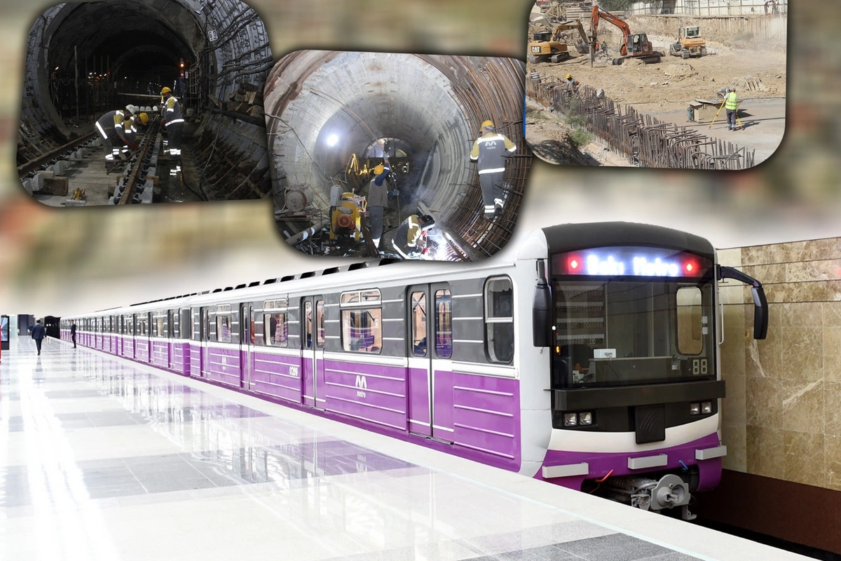 Bakıda 10 yeni metro stansiyası bu ərazilərdə tikilə bilər - FOTO