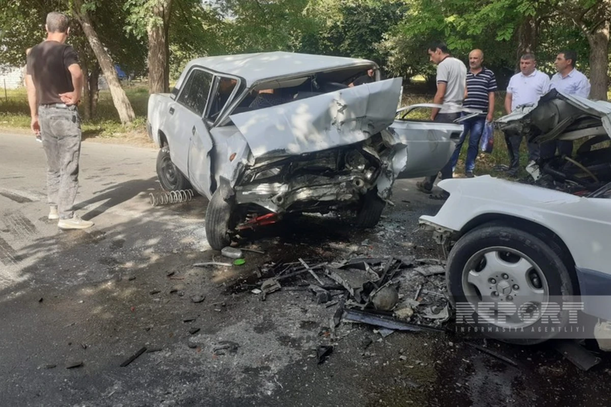 Oğuzda yol qəzası olub, ölən və xəsarət alanlar var