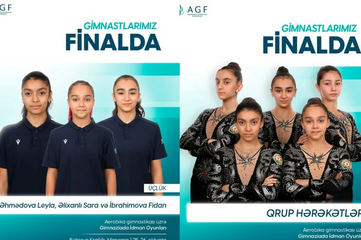 Azərbaycan gimnastları Gimnaziadada finala vəsiqə qazanıblar