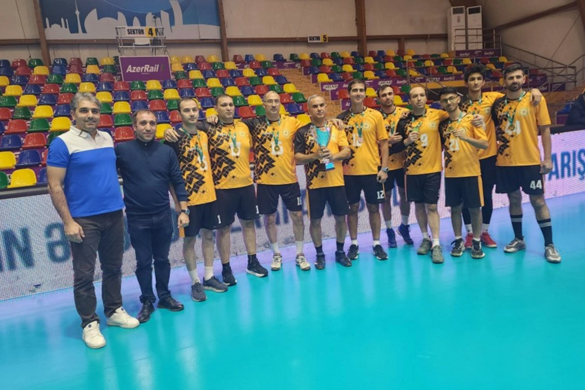 FHN-in kişilərdən ibarət voleybol komandası yarışın çempionu olub