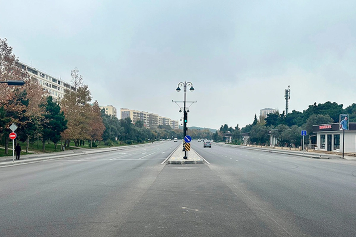 Qəzaların çox olduğu prospektdə yenilik