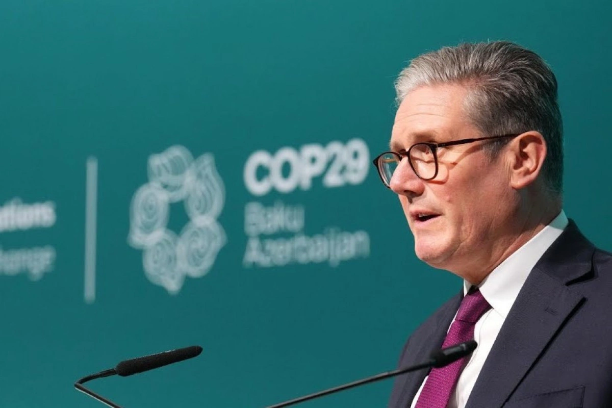 Britaniyanın Baş naziri Xdə COP29-la bağlı paylaşım edib