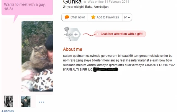 Bakıda kişiləri soğan kimi soyan sosial şəbəkə fahişələri (FOTO +18)