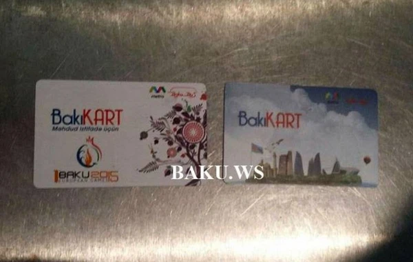 Bakı metrosunun yeni 20 qəpiklik kartları (FOTO)