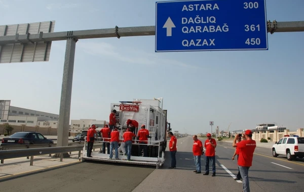 Azərbaycanda yolların ömrü uzadılır  (VİDEO, FOTO)