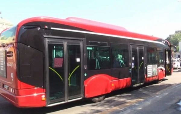 "BakuBus"un daha bir avtobusu xəttə çıxdı