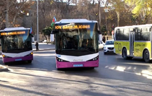 Bakıda avtobuslar üçün xüsusi zolaqlar ayrılıb